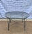 Mid-Century Modern Atomic Radar Salterini Outdoor Wrought Iron Patio Dining Table, Attributed For Sale - Image 3 of 10