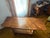 This 1960s walnut Parallel by Drexel buffet cart is a beautiful and unique piece. It has a drawer at the bottom and...