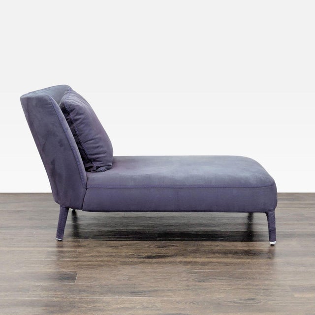 Maxalto Maxalto Febo Upholstered Chaise Lounge by Antonio Citterio – Made in Italy For Sale - Image 4 of 8