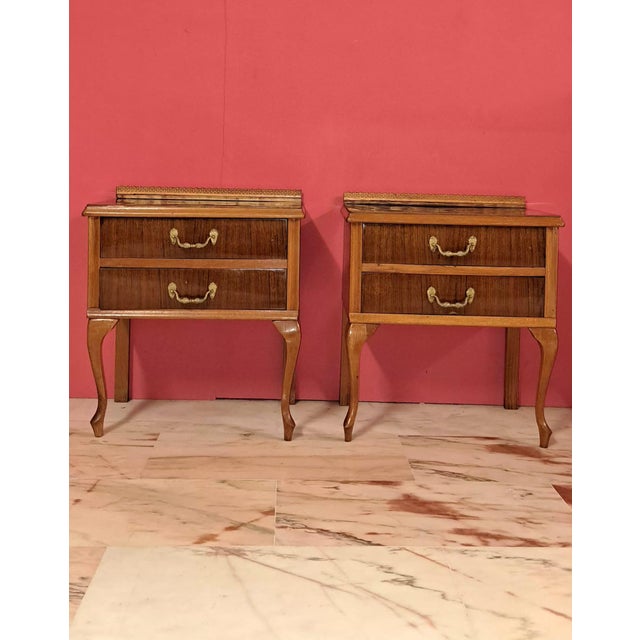 Vintage Bedside Tables, 1960s, Set of 2 For Sale - Image 11 of 11