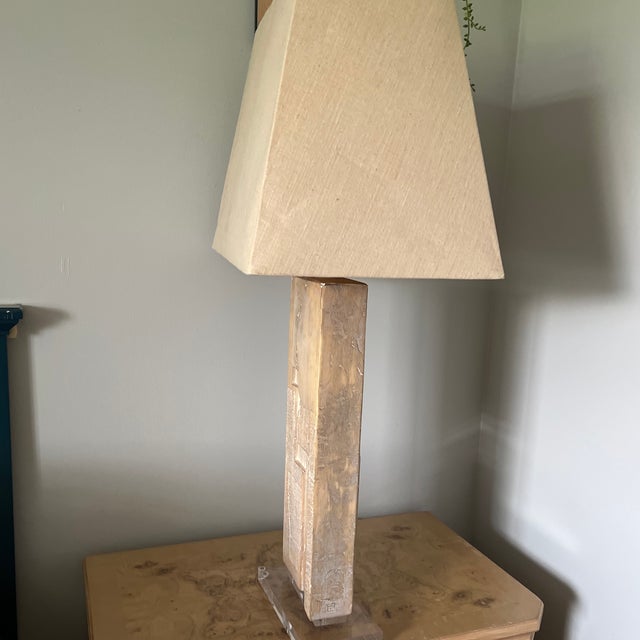 Casual Lamps of California Vintage Brutalist Casual Lamps of California Table Lamp For Sale - Image 4 of 12