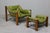 Set of Leather Chair and Ottoman by Jean Gillon, 1970s For Sale - Image 13 of 13