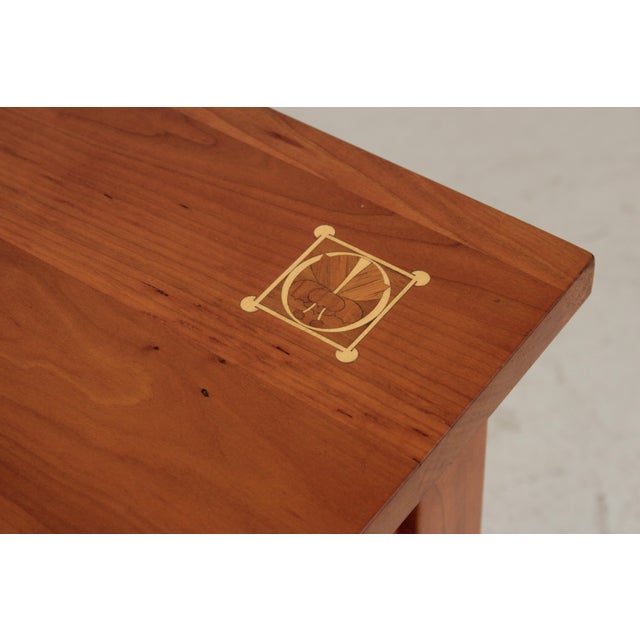 Brown Stickley Cherry Harvey Ellis Mission Dining Room Table For Sale - Image 8 of 16