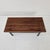 Wood Low Italian Slatted Wooden Bench, 20th Century For Sale - Image 7 of 14