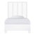 Liam Platform Bed Twin - White For Sale