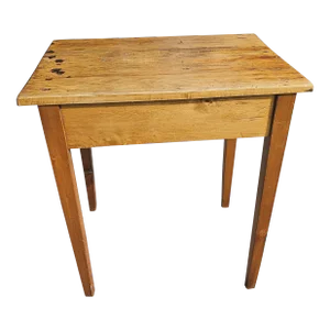 Early American Maple Utility Table, Circa 19th Century