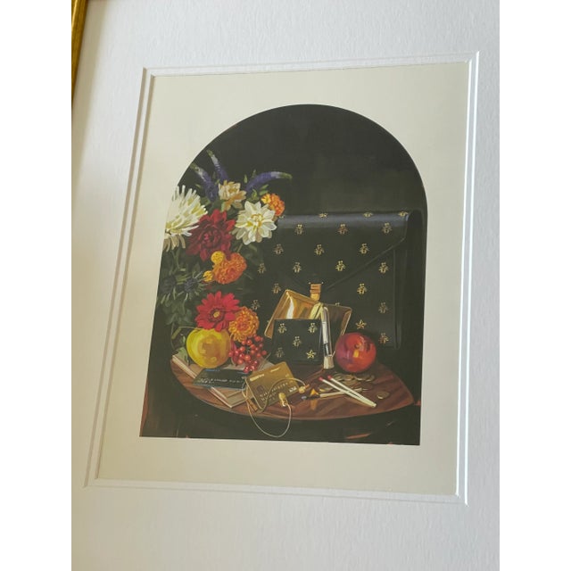 2010s Authentic Gucci Lithograph Fashion Advertisement, Framed For Sale - Image 5 of 8