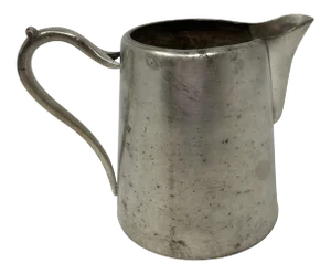 19th Century Baumette Hotel Silver Pitcher