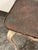 Wood Swedish Faux Porphyry Top Side Table + Drawer, Vintage For Sale - Image 7 of 12