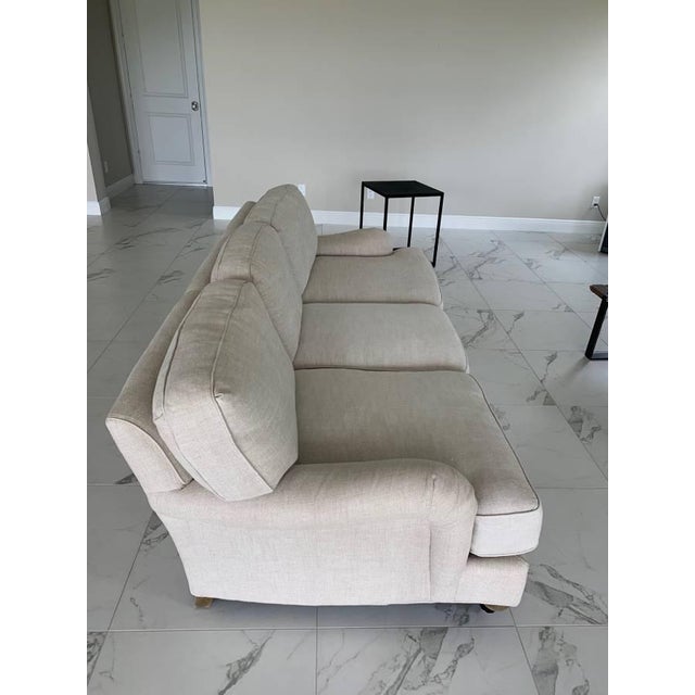 Modern Restoration Hardware English Roll Arm Sofa Chairish
