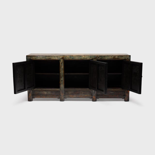 Chinese Summer Sky Lacquered Coffer, C. 1920 For Sale In Chicago - Image 6 of 8