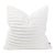 Pillow 24 x 24 Shar Pei White - Down Alternative Insert For Sale