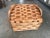 1970s Large Bentwood Oak Basket Picnic Basket With Eagle For Sale - Image 4 of 9