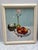 Midcentury Framed Painting of Fruit and Flowers Still Life For Sale In Sacramento - Image 6 of 7