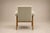 Brazilian Modern Armchair in Sage-Greige Mohair and Hardwood, Brazil, 1950s For Sale - Image 9 of 14