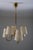 Swedish Modern Brass and Glass Chandelier, 1940s For Sale - Image 4 of 16