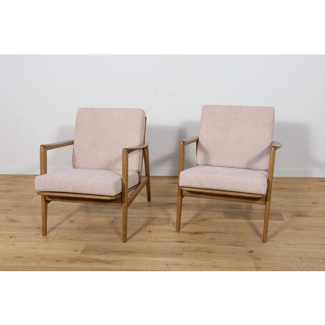 Set of Mid-Century Model 300-139 Armchairs from Swarzędz Factory, 1960s For Sale - Image 18 of 18