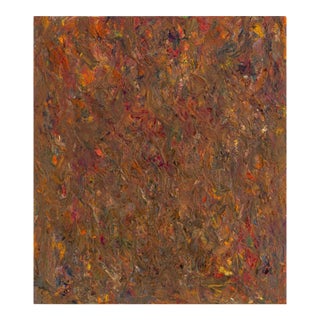 Andy Miller Abstract Composition Oil on Canvas For Sale