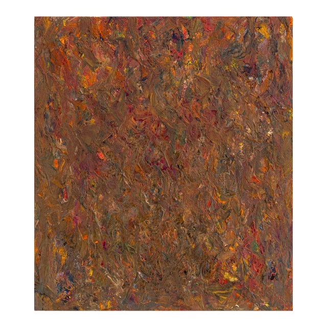 Andy Miller Abstract Composition Oil on Canvas For Sale