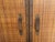 Vintage Campaign Style Woven Rattan Console Cabinet For Sale - Image 10 of 12