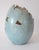 Blue Vintage Paul Fleming Ceramic Cracked Egg Sculpture For Sale - Image 8 of 14