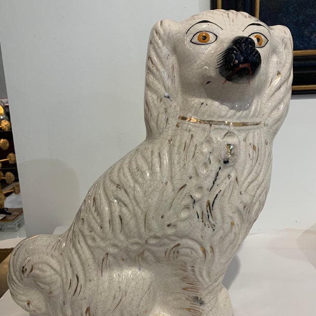 Late 20th Century Antique Staffordshire Dog Chairish