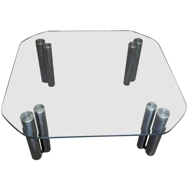 Eta Beta Coffee Table by Marco Zanuso for Zanotta, 1980s For Sale