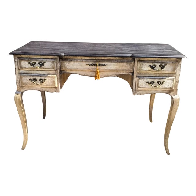 Desk with Drawers, 1950s For Sale