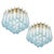 Italian Murano Glass Chandeliers, 1980s, Set of 2 For Sale - Image 12 of 12
