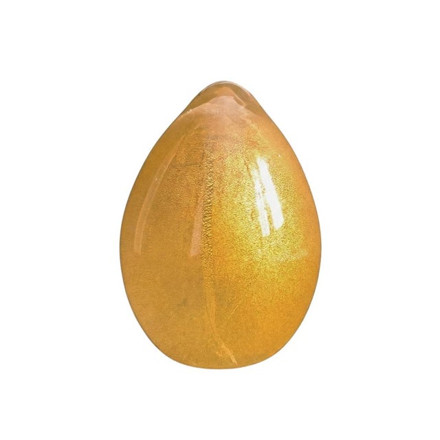 1970s Egg-Shaped Paperweight in Murano Glass from FFM Effe Due Murano Glassworks, 1970s For Sale - Image 5 of 5