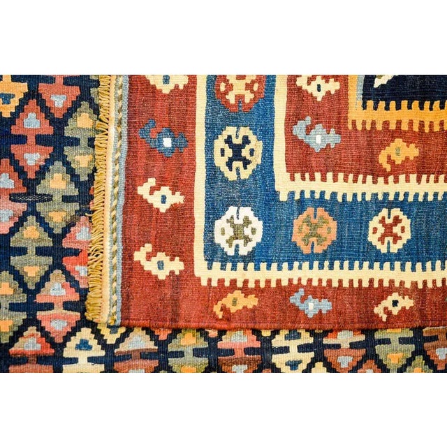 Early 20th Century Ersin Kilim Rug For Sale In Chicago - Image 6 of 7
