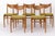 Vintage German Dining Chairs in Beech, 1960s, Set of 5 For Sale - Image 11 of 11