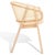 Not Yet Made - Made To Order Emmy Rattan Back Dining Chair - Natural For Sale - Image 5 of 11