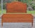 This exceptional Mid-20th Century vintage full-size bed frame masterfully revives the grand scale and dramatic flair of...