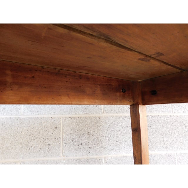 Antique Shaker Farmhouse Style Dining Table 82.5"w For Sale - Image 14 of 15