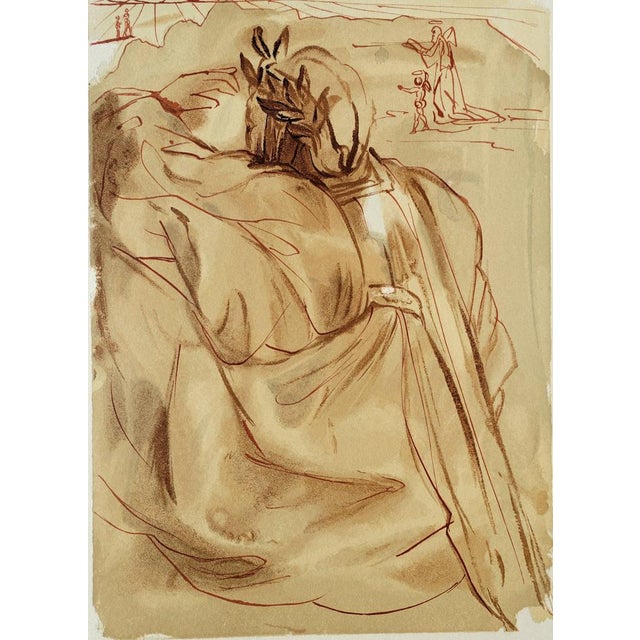 Salvador Dalí (1904-1989) Purgatory 30: Dante's Repentance Color wood engraving Unsigned On BFK Rives wove paper, 26 x 33...