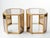 Hollywood Regency Brass End Tables With Bronze Glass and Mirrors, C. 1970's - a Pair For Sale In Miami - Image 6 of 12