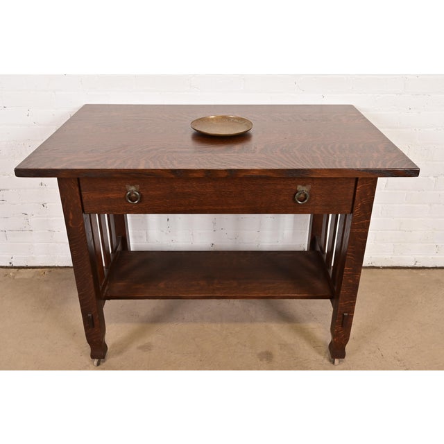 Bronze Tiffany Studios New York Bronze Plate With Greek Key Design For Sale - Image 8 of 9