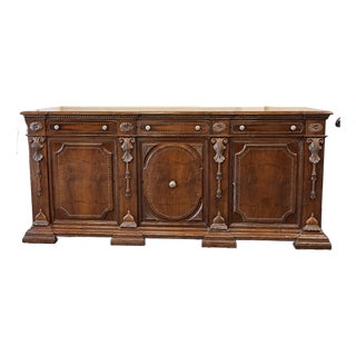 Francesco Molon Giemme Monumental French Louis XIV Style Sideboard For Sale