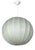 Large Vintage Cocoon Pendant Light from Goldkant Leuchten, 1960s For Sale