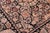 Shabby Chic Art Nouveau Pak-Persian Black/Black Wool Rug - 9'0'' X 12'2'' For Sale - Image 3 of 9