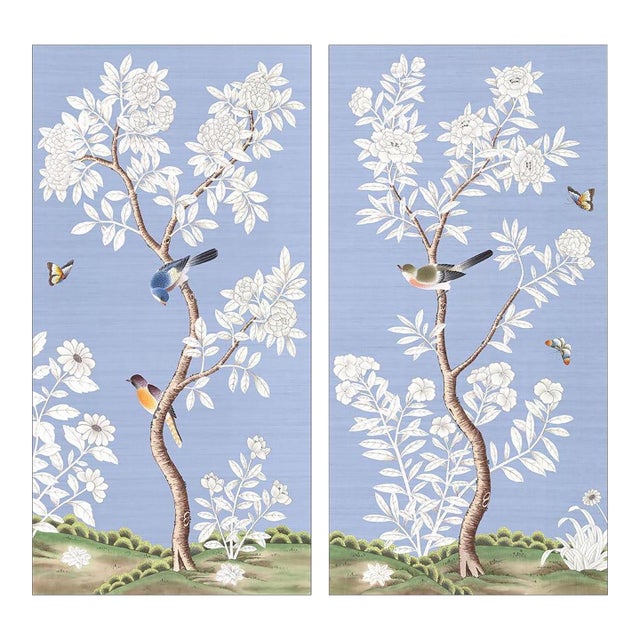 Wall artwork material: Tea Wallpaper Wallpaper handicraft: Digital printed patterns and handmounted it on Tea Wallpaper...