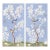 Wall artwork material: Tea Wallpaper Wallpaper handicraft: Digital printed patterns and handmounted it on Tea Wallpaper...