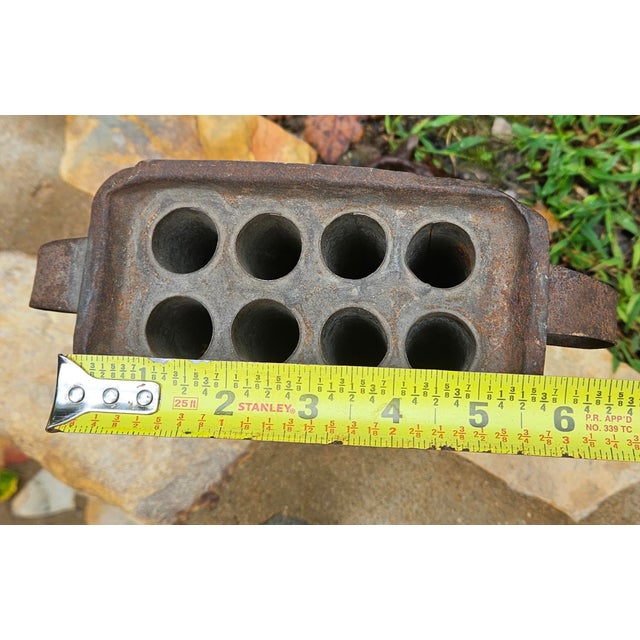 Mid 1800 2 Handled Candle Mold For Sale - Image 11 of 11