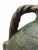 Forest Green Glazed Terracotta Jar with Twisted Handles, Italy, 1890s For Sale - Image 8 of 10