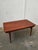 : Elegant extendable dining table, made of teak wood, 1970s. – Sturdy legs for greater stability. – Smooth and spacious...