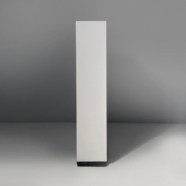 Italian Modern Wardrobe in Light Grey and Black Wood, 1960s For Sale - Image 4 of 18