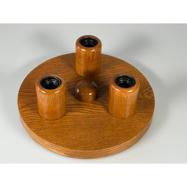 Mid-Century Modern Brutalist Ceiling Lamp, Germany, 1970s For Sale - Image 3 of 10