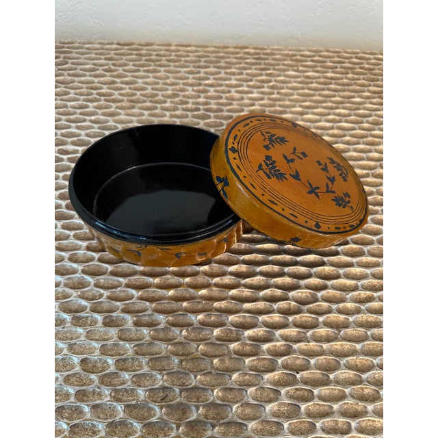 Vintage 1990s Lacquered Nesting Boxes - Set of 4 For Sale In Los Angeles - Image 6 of 10