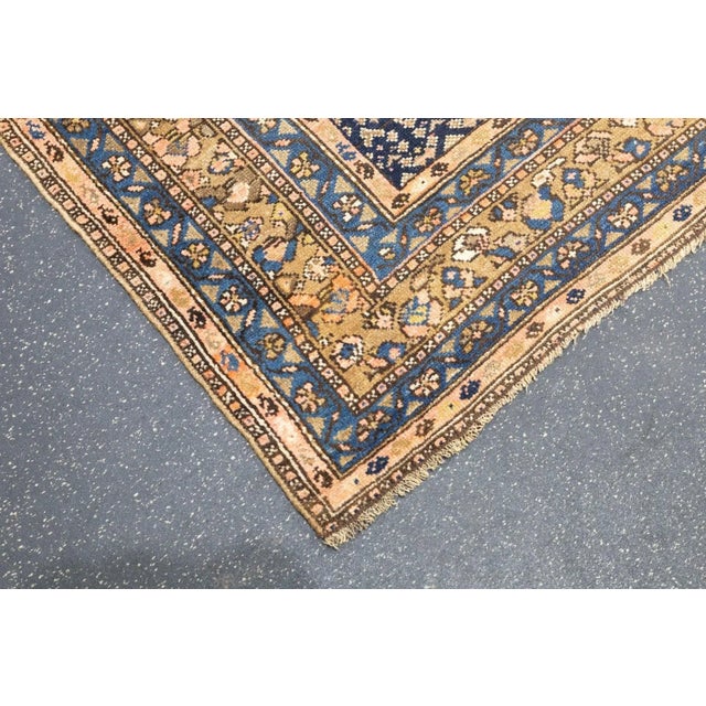 Late 19th Century Antique Malayer Rug 4' x 6'1'' For Sale - Image 5 of 11